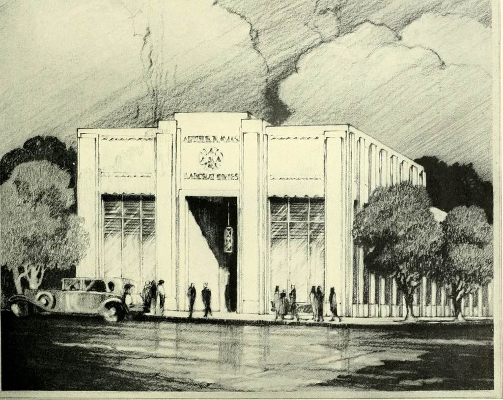 An illustration from Architect and engineer, 1905, leaf 618