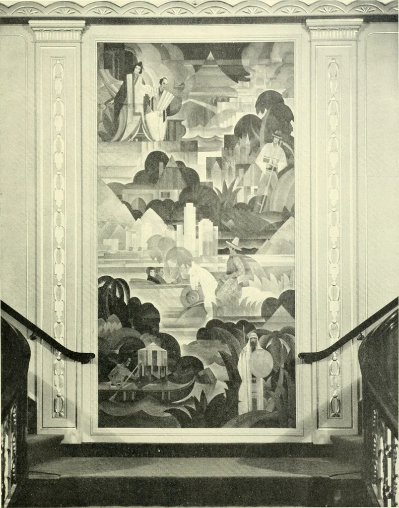 An illustration from Architect and engineer, 1905, leaf 636