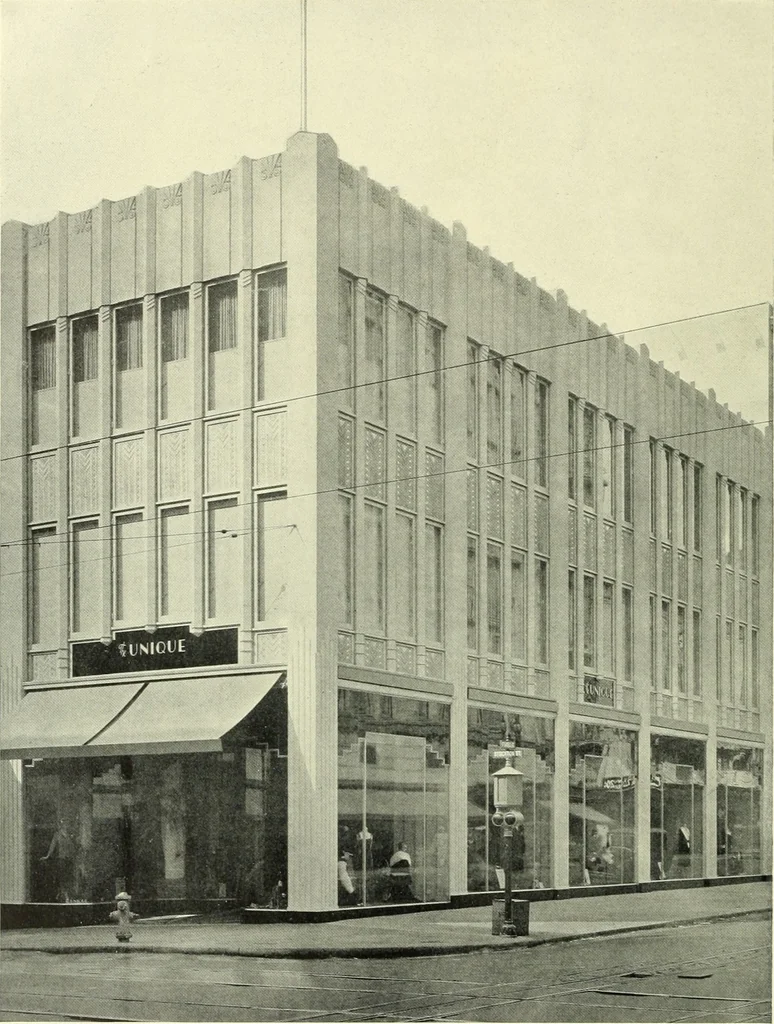 An illustration from Architect and engineer, 1905, leaf 637