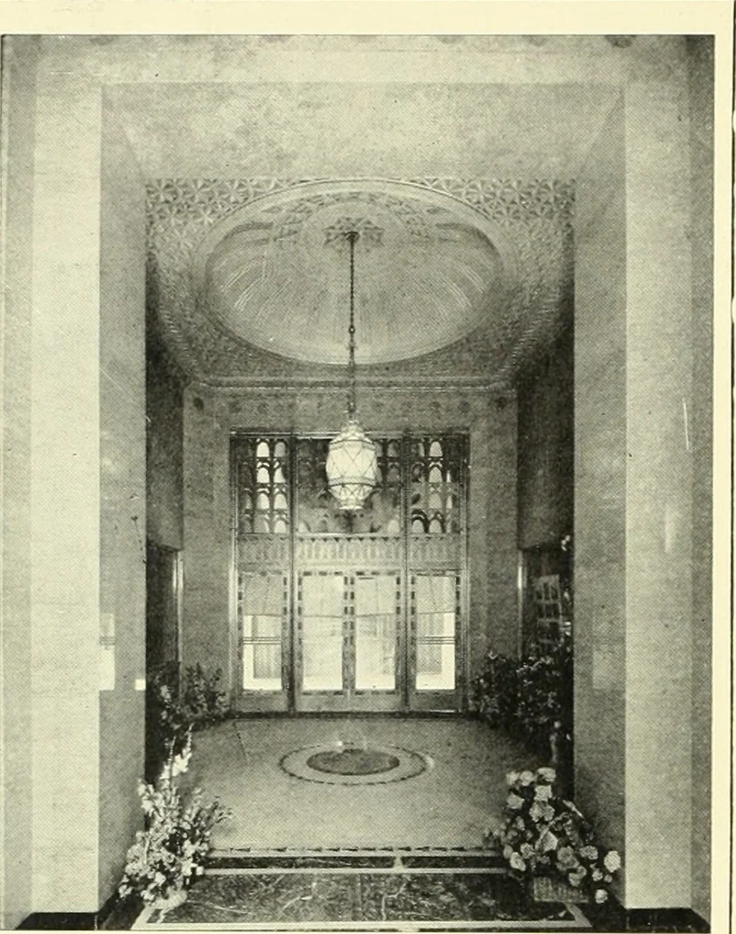 An illustration from Architect and engineer, 1905, leaf 667