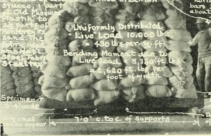 An illustration from Architect and engineer, 1905, leaf 73