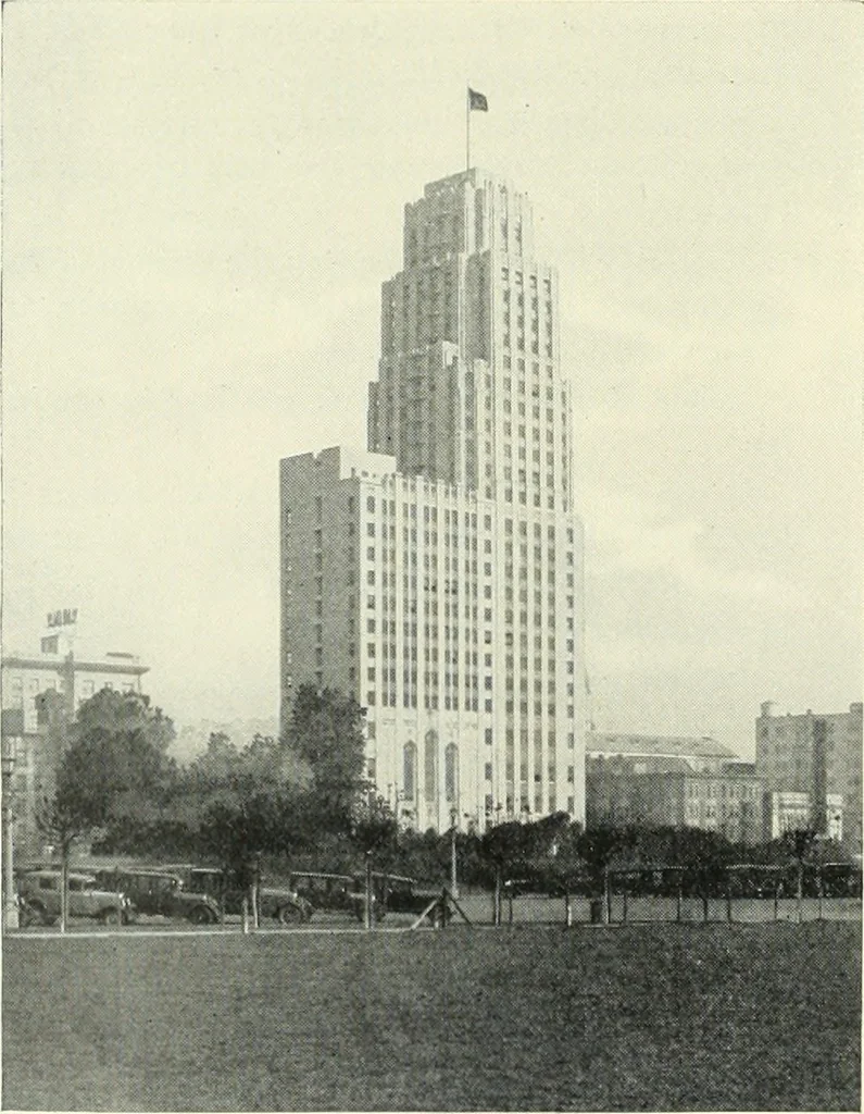 An illustration from Architect and engineer, 1905, leaf 97