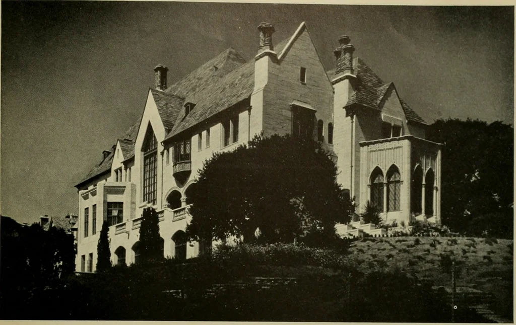 An illustration from Architect and engineer, 1905, leaf 114