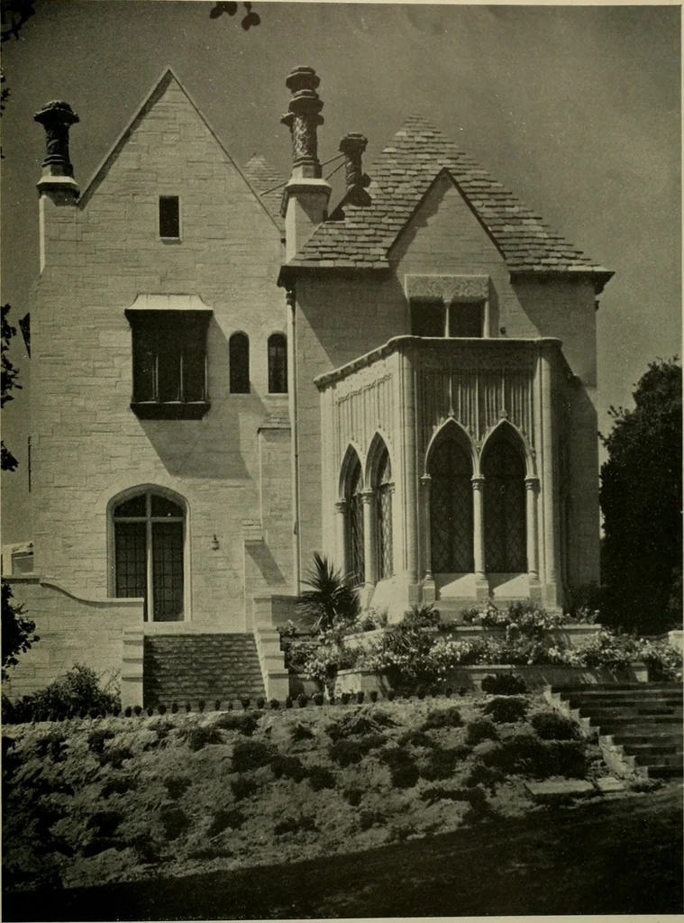 An illustration from Architect and engineer, 1905, leaf 116