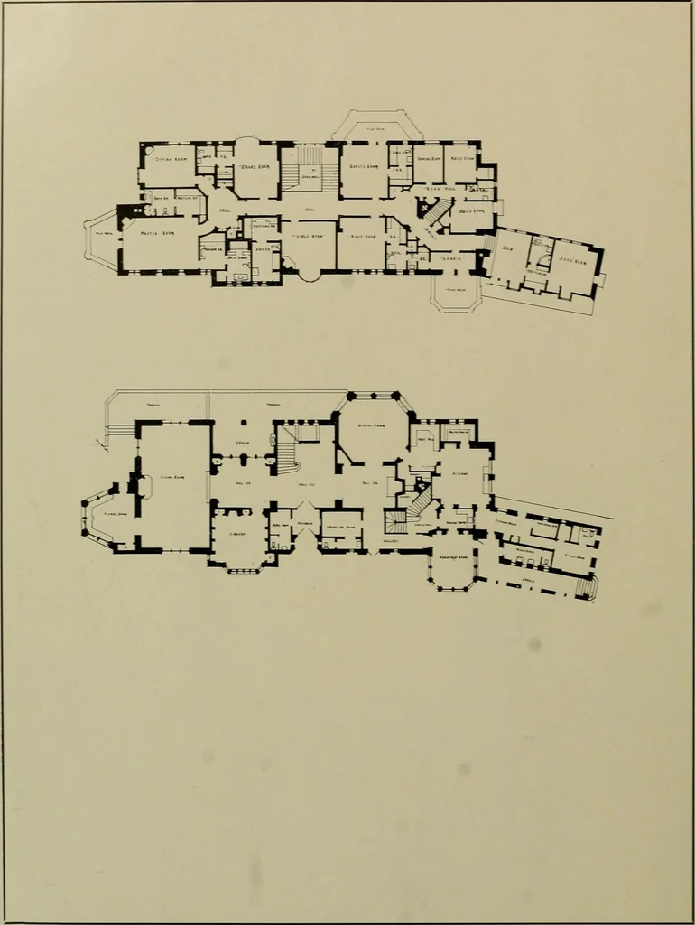 An illustration from Architect and engineer, 1905, leaf 117
