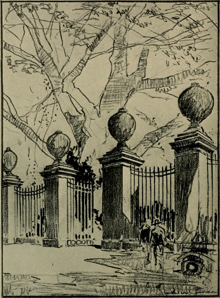 An illustration from Architect and engineer, 1905, leaf 137