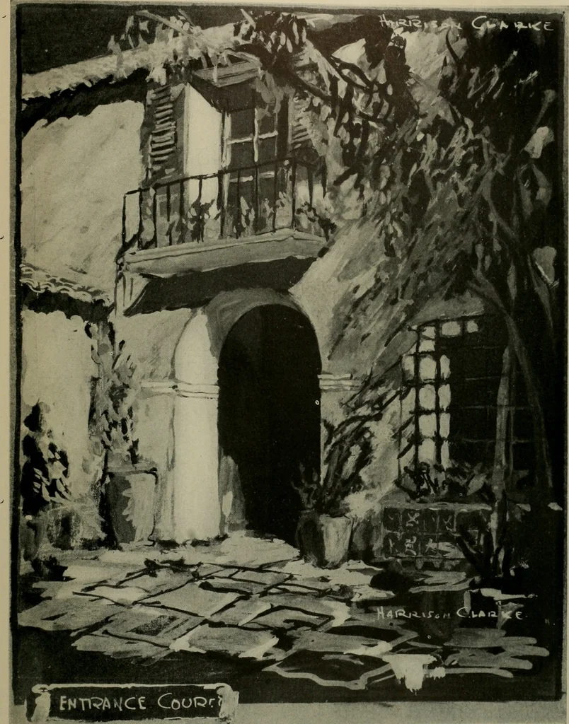 An illustration from Architect and engineer, 1905, leaf 142