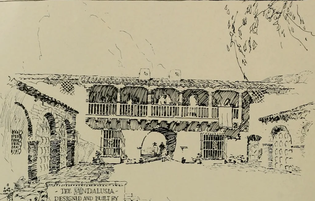 An illustration from Architect and engineer, 1905, leaf 143