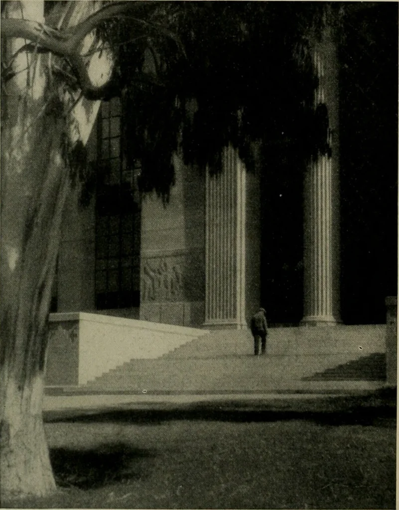 An illustration from Architect and engineer, 1905, leaf 159