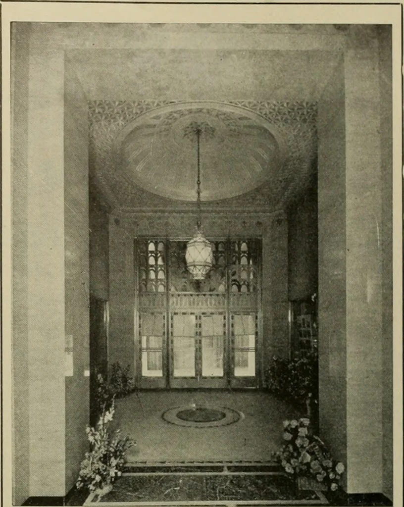 An illustration from Architect and engineer, 1905, leaf 184