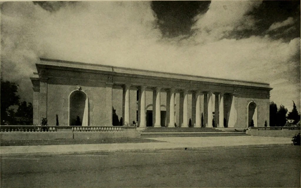 An illustration from Architect and engineer, 1905, leaf 19