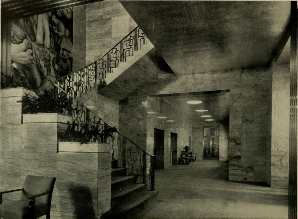 An illustration from Architect and engineer, 1905, leaf 213