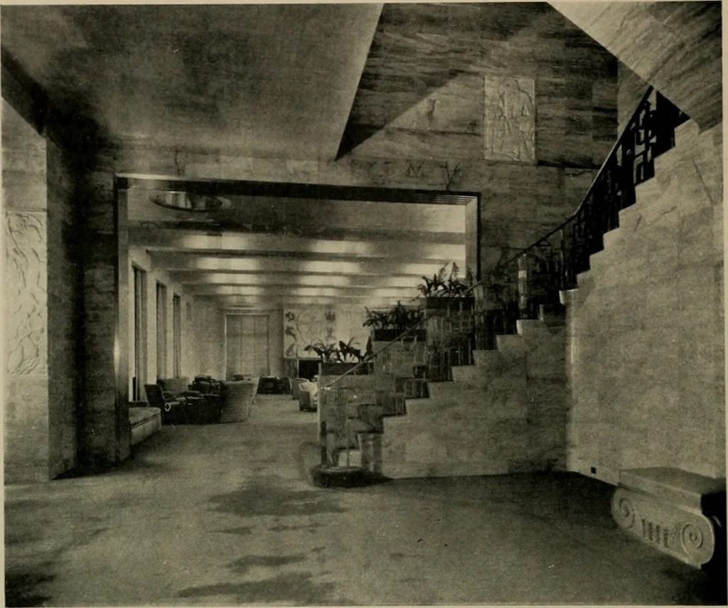 An illustration from Architect and engineer, 1905, leaf 215