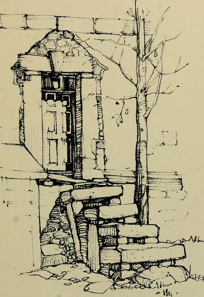 An illustration from Architect and engineer, 1905, leaf 242