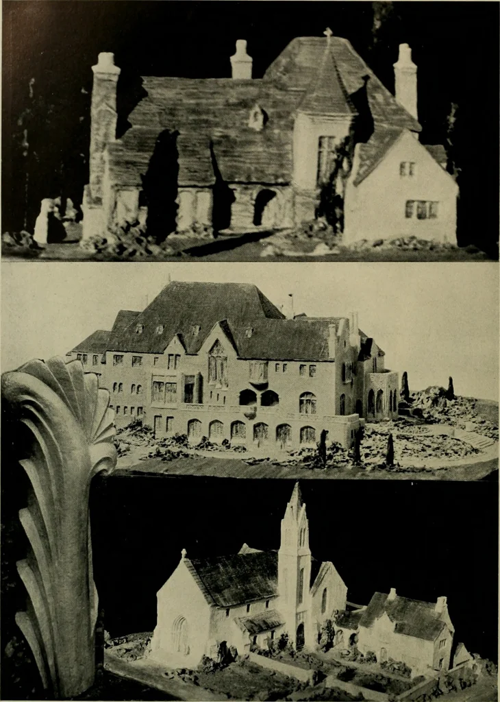 An illustration from Architect and engineer, 1905, leaf 253