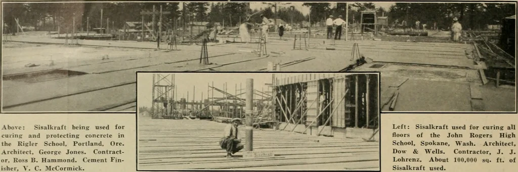 An illustration from Architect and engineer, 1905, leaf 281