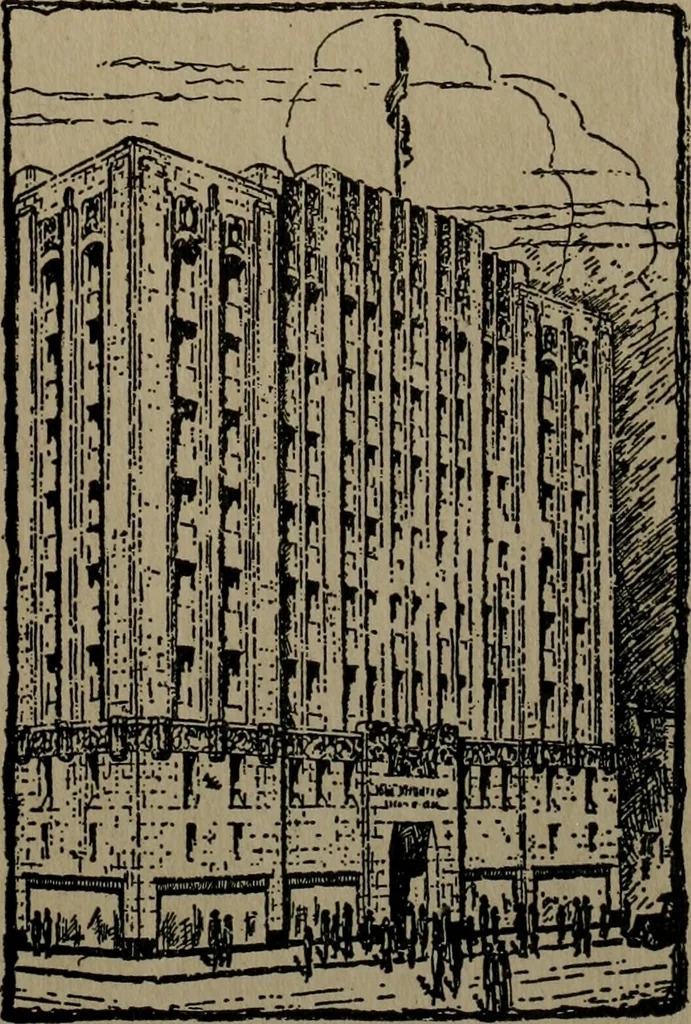 An illustration from Architect and engineer, 1905, leaf 304