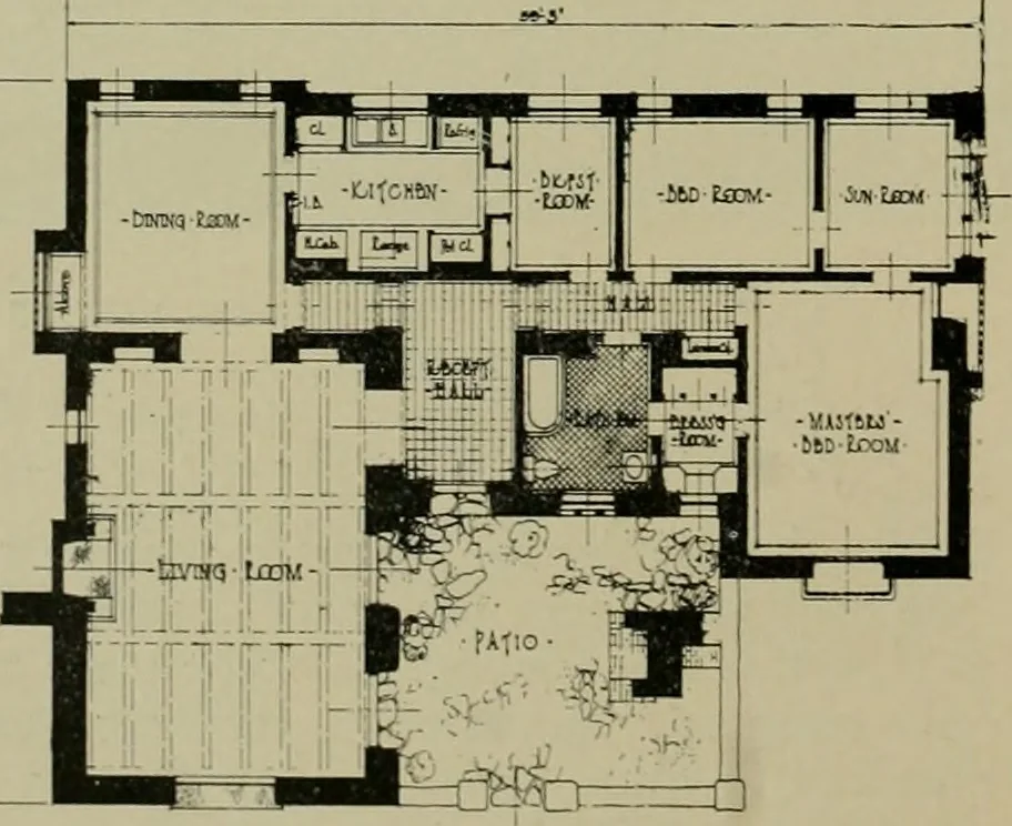 An illustration from Architect and engineer, 1905, leaf 313
