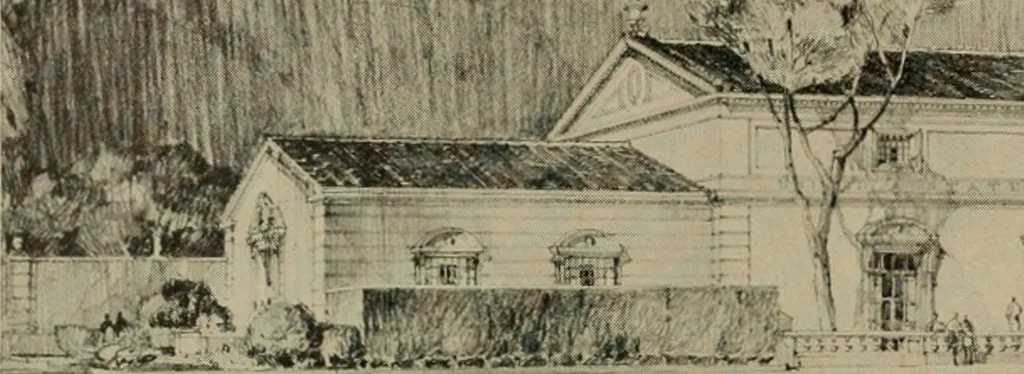 An illustration from Architect and engineer, 1905, leaf 355