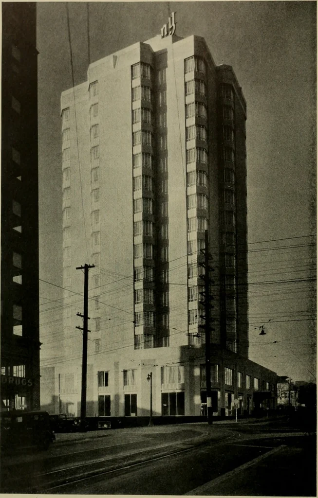 An illustration from Architect and engineer, 1905, leaf 407