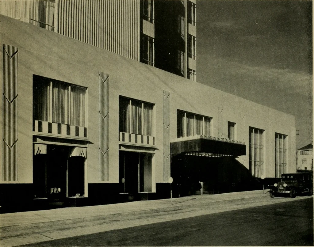 An illustration from Architect and engineer, 1905, leaf 410