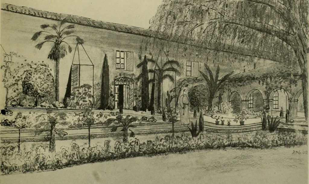 An illustration from Architect and engineer, 1905, leaf 42
