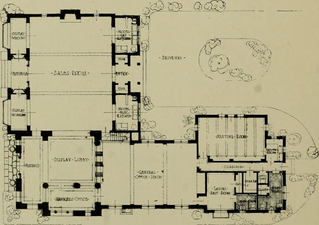 An illustration from Architect and engineer, 1905, leaf 431