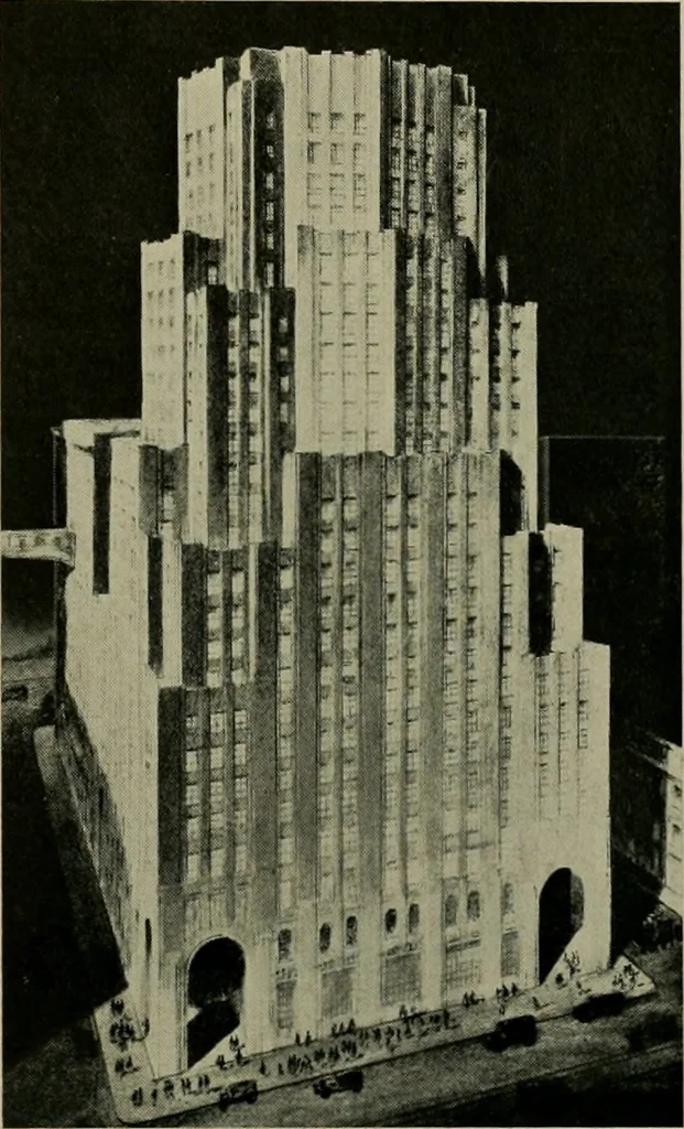 An illustration from Architect and engineer, 1905, leaf 480