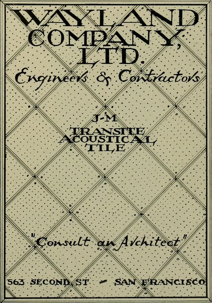 An illustration from Architect and engineer, 1905, leaf 488