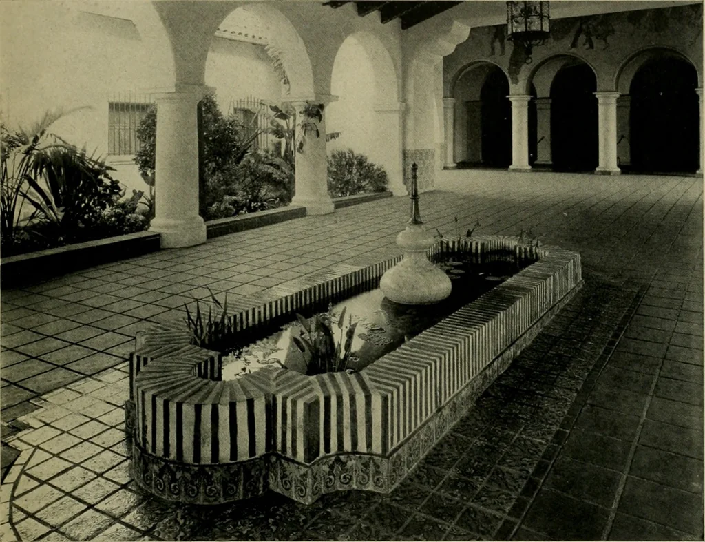 An illustration from Architect and engineer, 1905, leaf 528