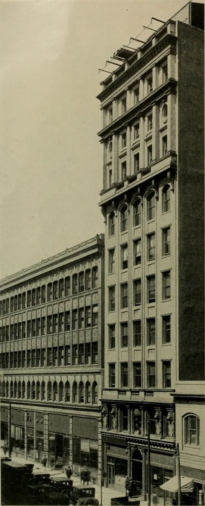 An illustration from Architect and engineer, 1905, leaf 53