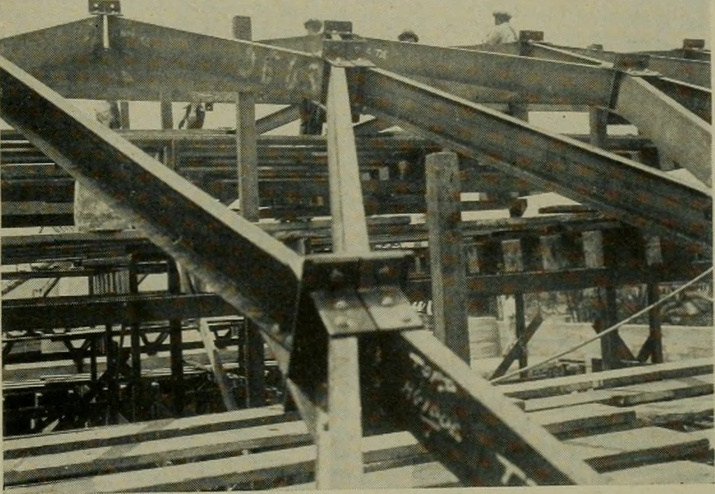 An illustration from Architect and engineer, 1905, leaf 56