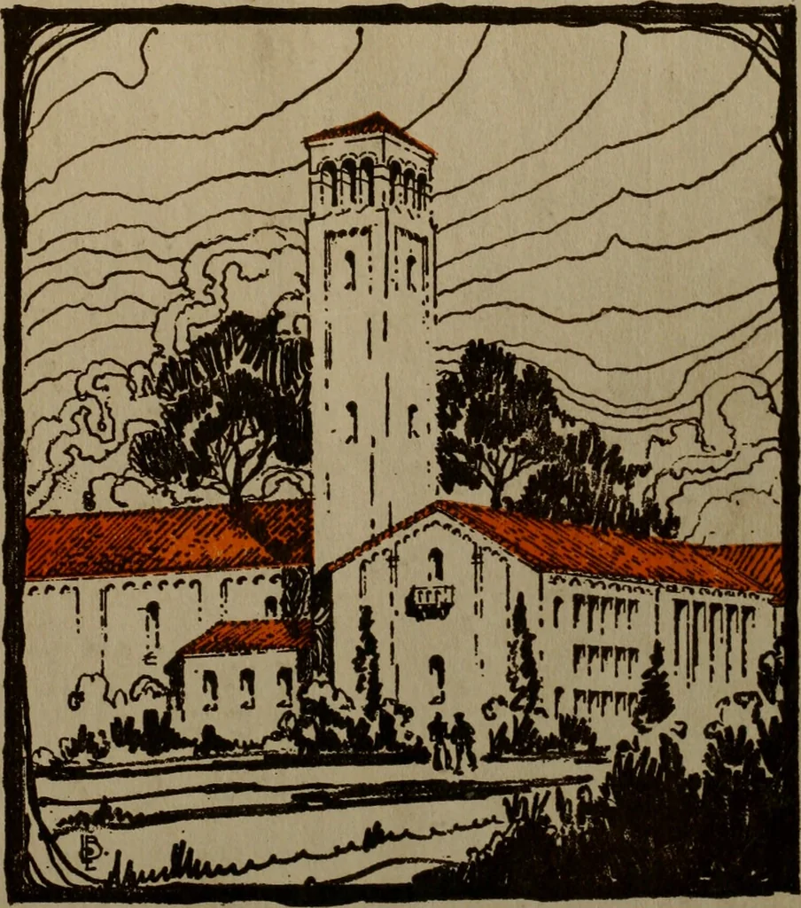 An illustration from Architect and engineer, 1905, leaf 6