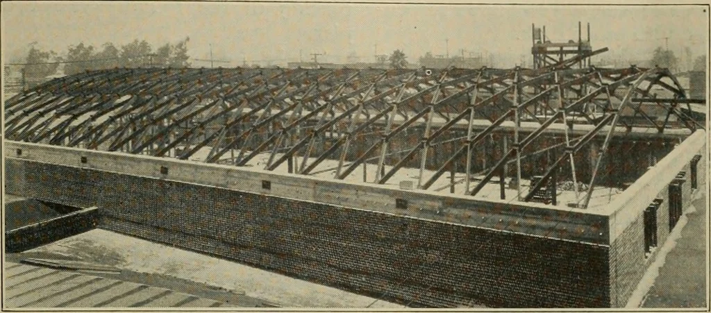 An illustration from Architect and engineer, 1905, leaf 60