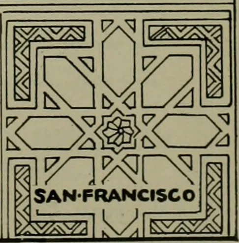 An illustration from Architect and engineer, 1905, leaf 92