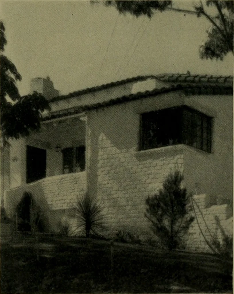 An illustration from Architect and engineer, 1905, leaf 100
