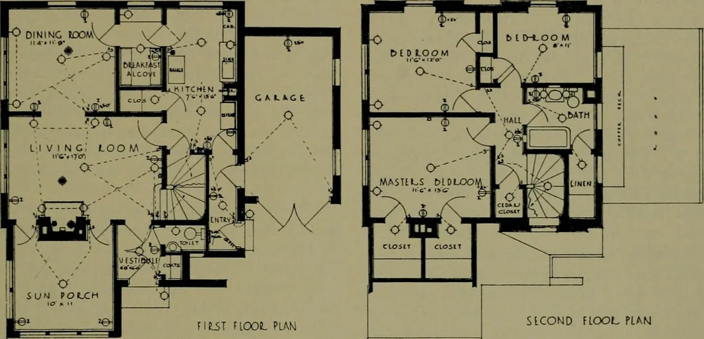 An illustration from Architect and engineer, 1905, leaf 136