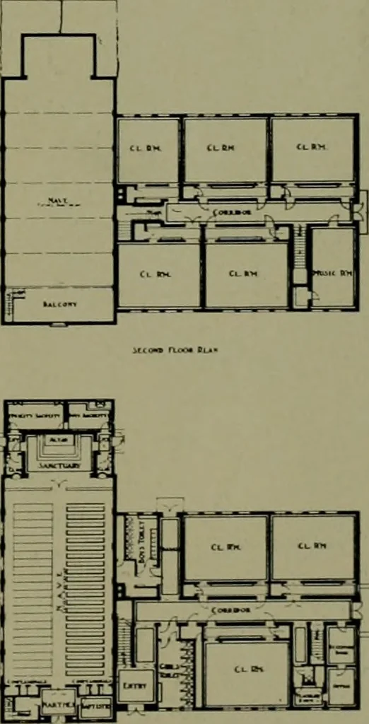 An illustration from Architect and engineer, 1905, leaf 16