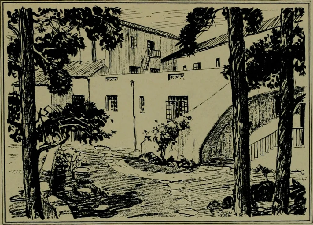 An illustration from Architect and engineer, 1905, leaf 186