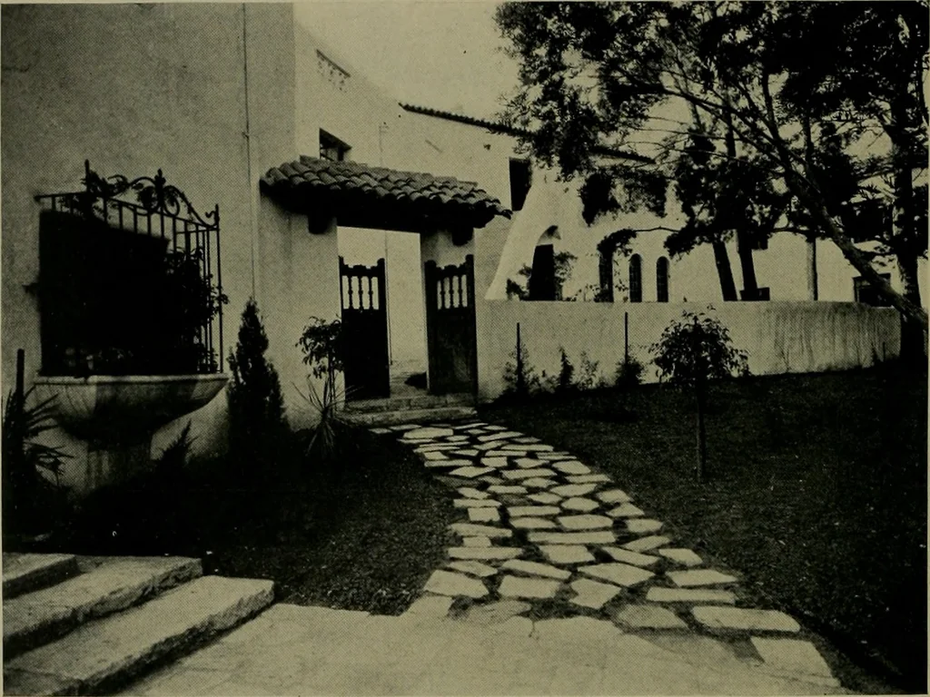 An illustration from Architect and engineer, 1905, leaf 187