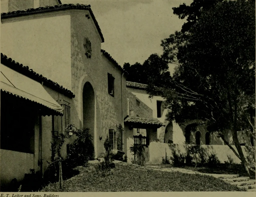 An illustration from Architect and engineer, 1905, leaf 188