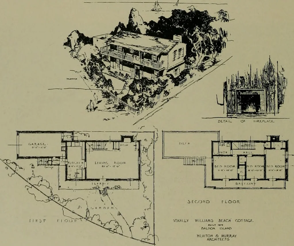 An illustration from Architect and engineer, 1905, leaf 19