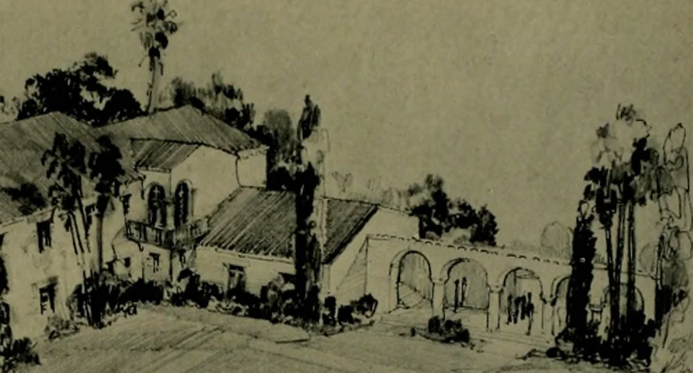 An illustration from Architect and engineer, 1905, leaf 200