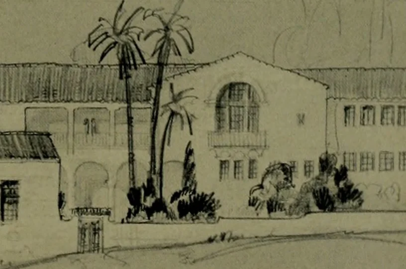 An illustration from Architect and engineer, 1905, leaf 200