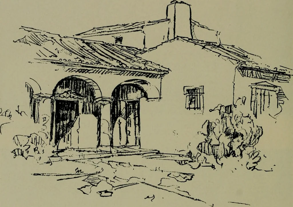 An illustration from Architect and engineer, 1905, leaf 203