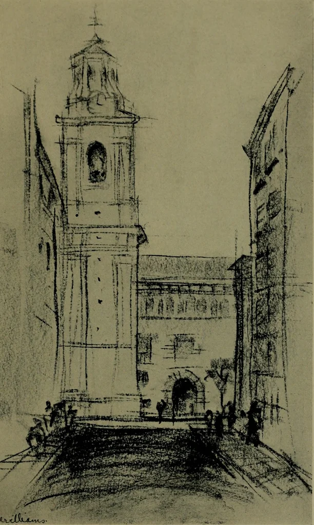 An illustration from Architect and engineer, 1905, leaf 208