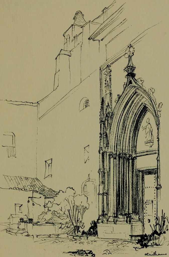 An illustration from Architect and engineer, 1905, leaf 210