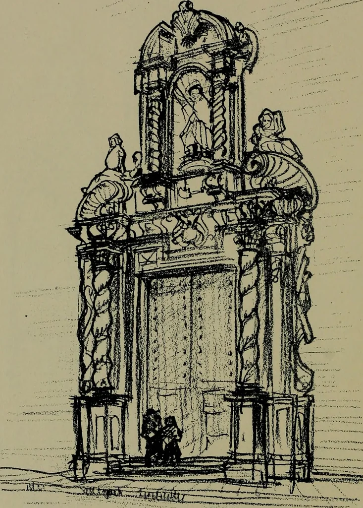 An illustration from Architect and engineer, 1905, leaf 211