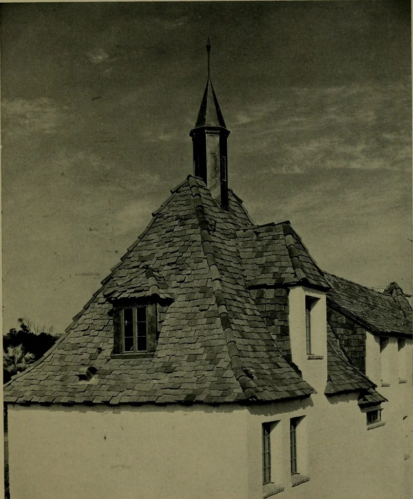 An illustration from Architect and engineer, 1905, leaf 216