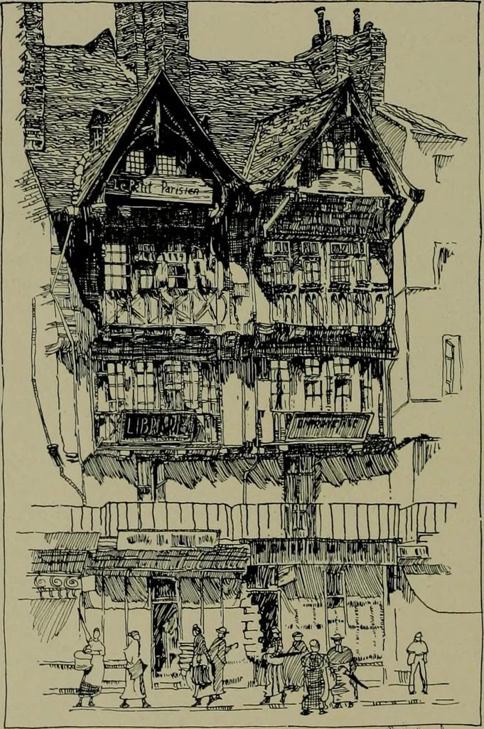 An illustration from Architect and engineer, 1905, leaf 225